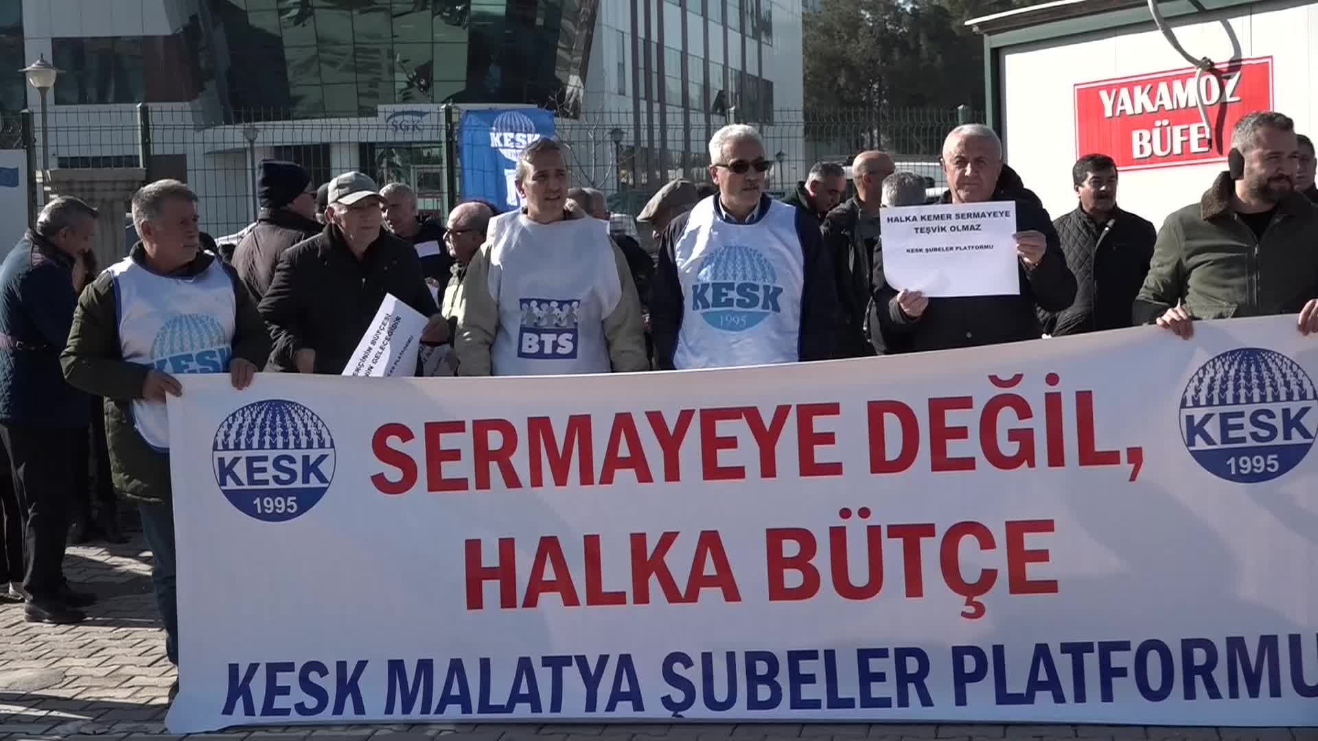 KESK Malatya Şubeler Platformu: Ürettiğimiz kaynakları sermayaya aktarmayı hedefleyen bütçeyi kabul etmiyoruz