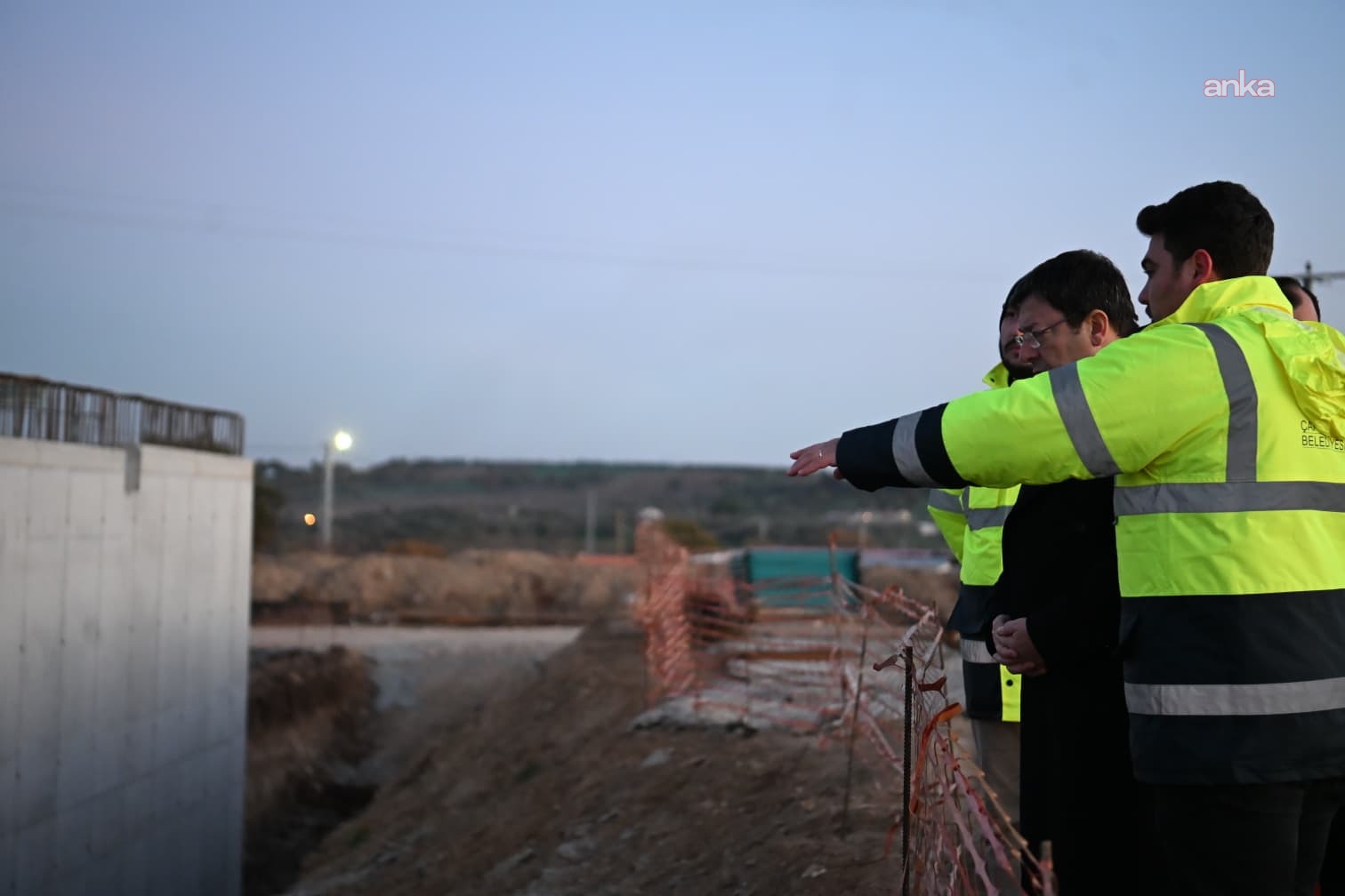 Çanakkale Belediye Başkanı Erkek'ten teknik inceleme gezisi