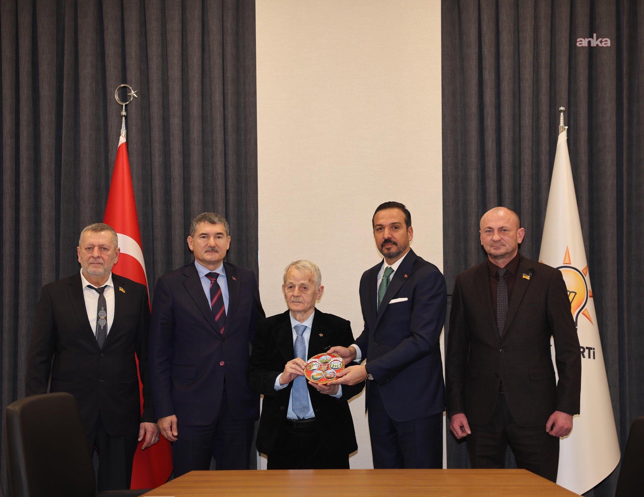 AK Parti Genel Başkan Yardımcısı Zorlu, Kırım Tatar ve Ukrayna heyetiyle bir araya geldi