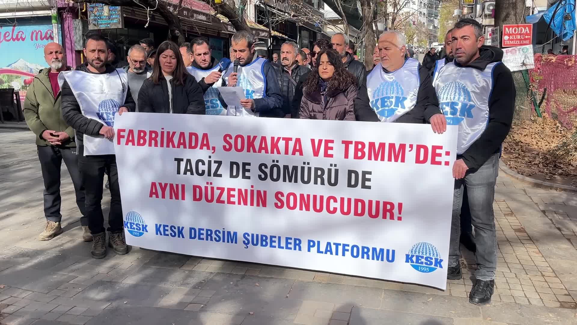 KESK Tunceli Şubesi: "TBMM’de yaşanan çocuk istismarı skandalı denetimsizlik ve cezasızlığın sonucudur"