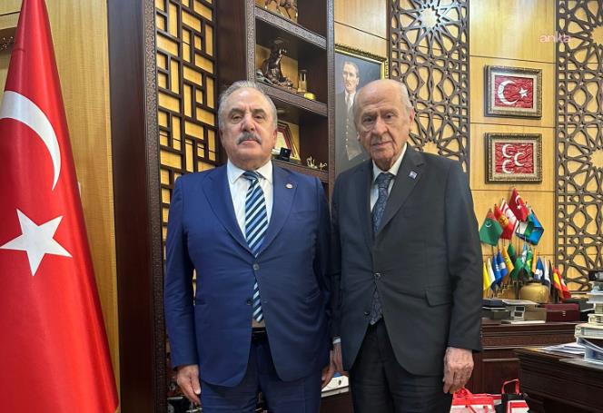 AK Parti İstanbul Milletvekili Ensarioğlu, MHP Genel Başkanı Bahçeli'yi ziyaret etti