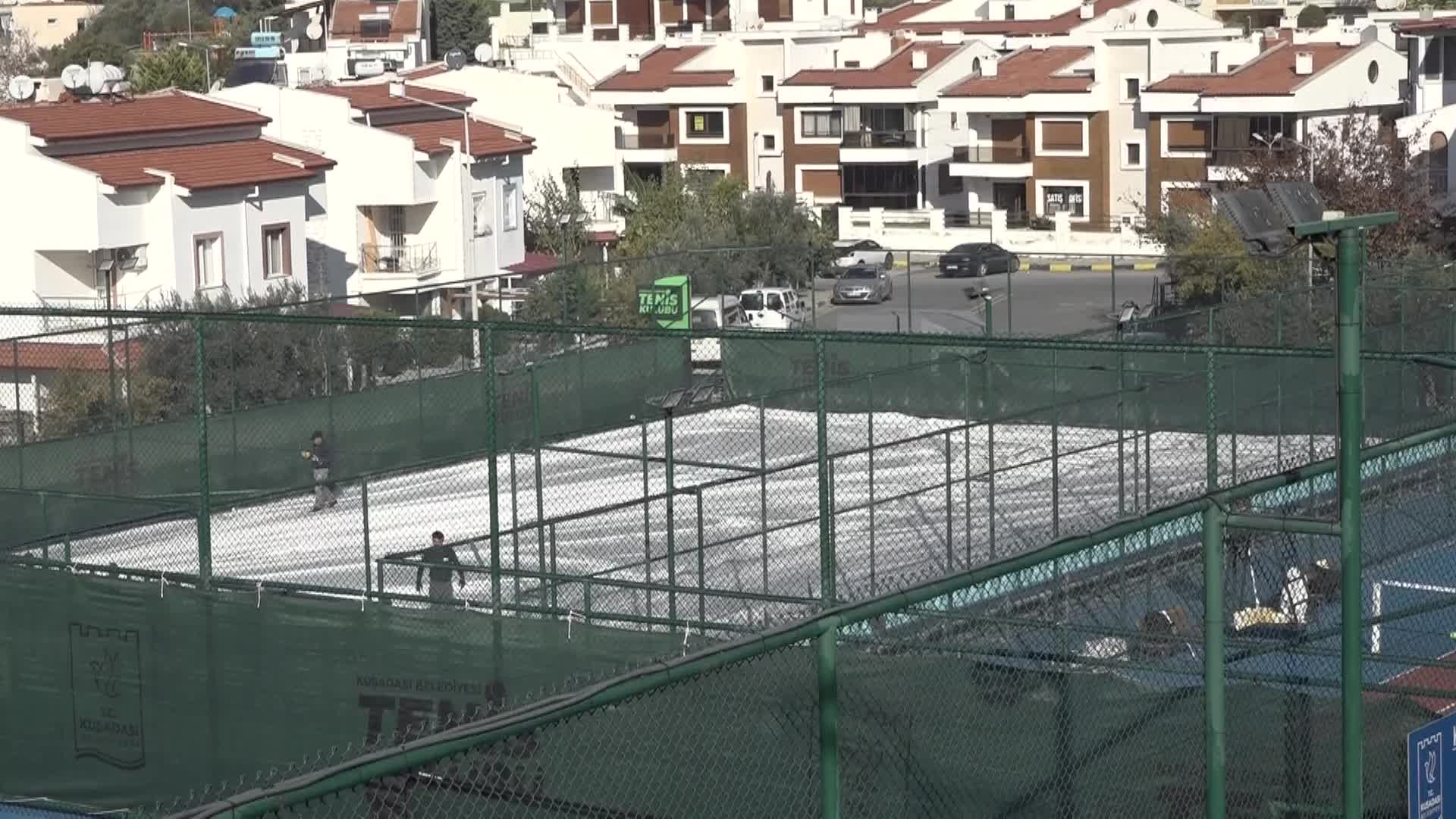 Kuşadası’nda spor yapılacak alternatif alanlar çoğalıyor