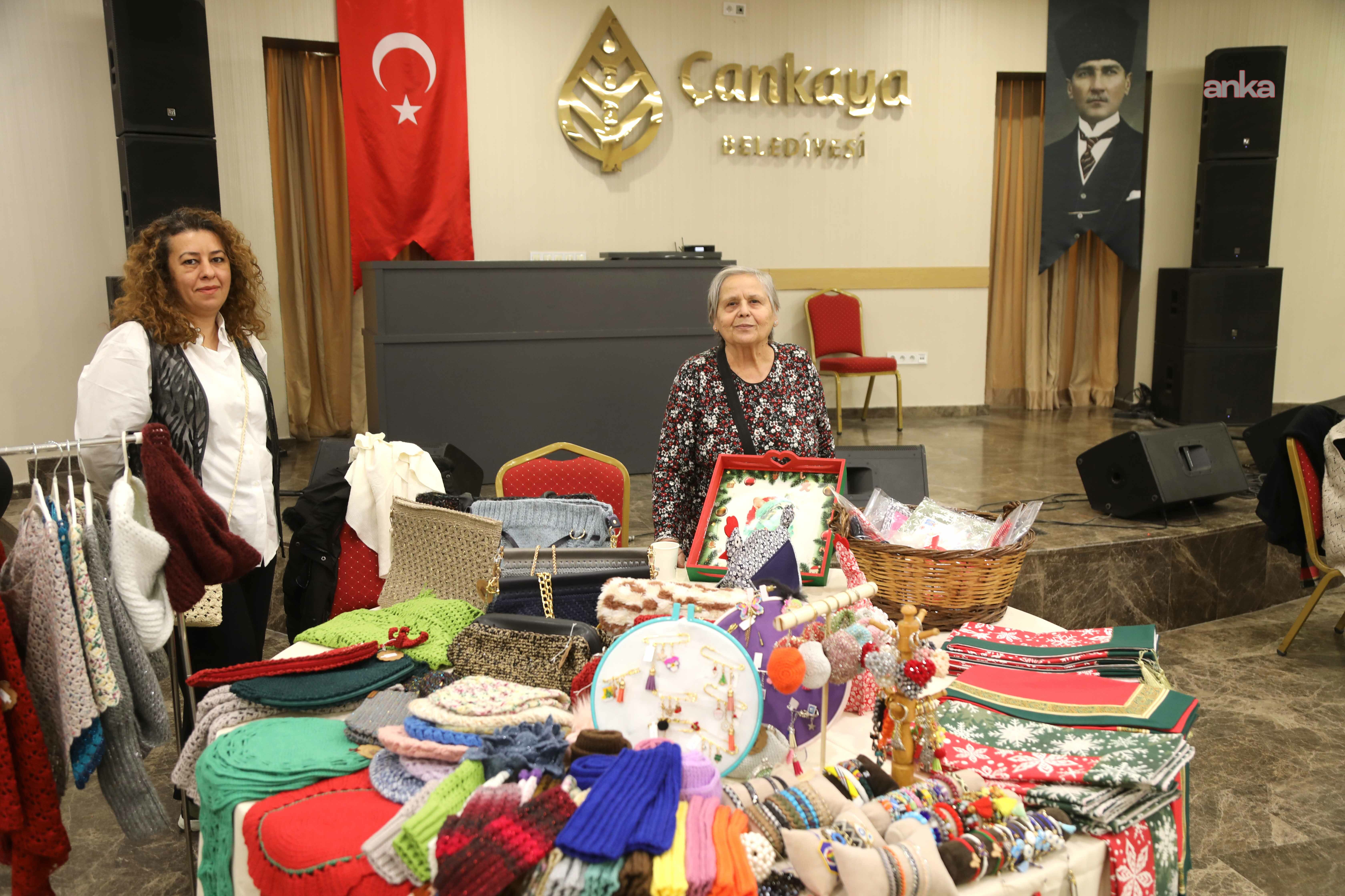 Ankara'da yeni yıl hediyeleri, Çankayalı kadınlardan