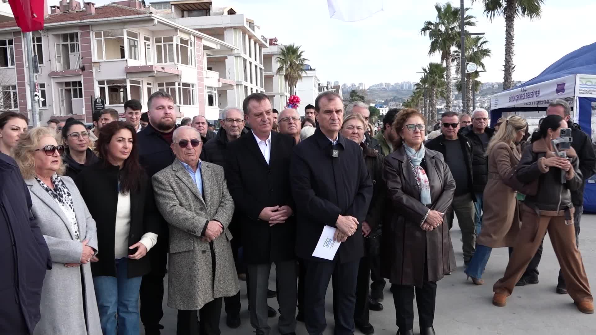 Büyükçekmece Belediyesi, Adalet ve Özgürlük Anıtı'nın açılışını gerçekleştirdi