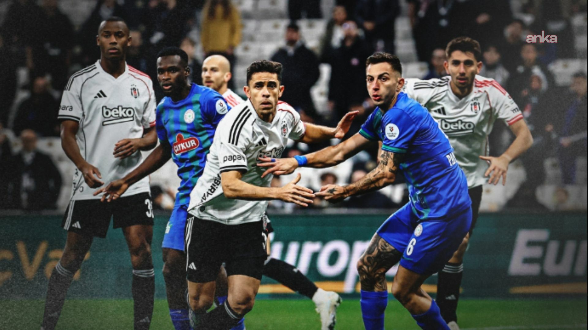 Beşiktaş, Rizespor'u 1-0 mağlup etti