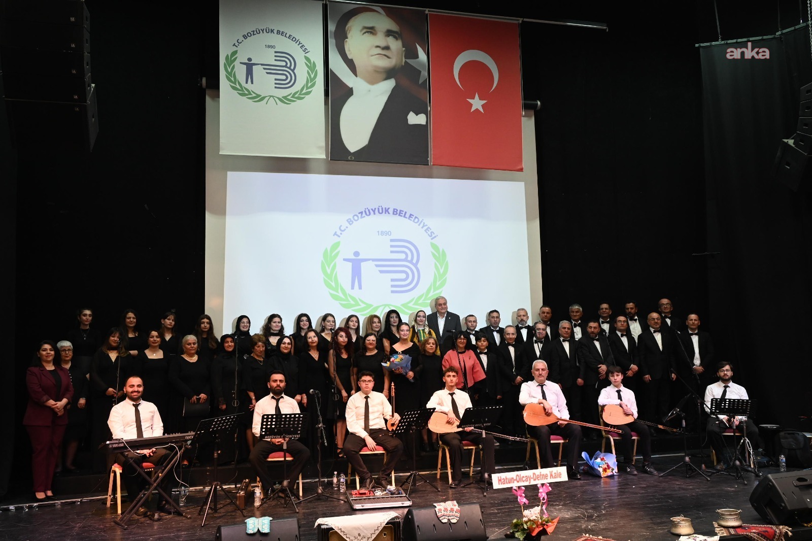 Bozüyük Belediyesi Türk Halk Müziği Korosu'ndan türkü şöleni