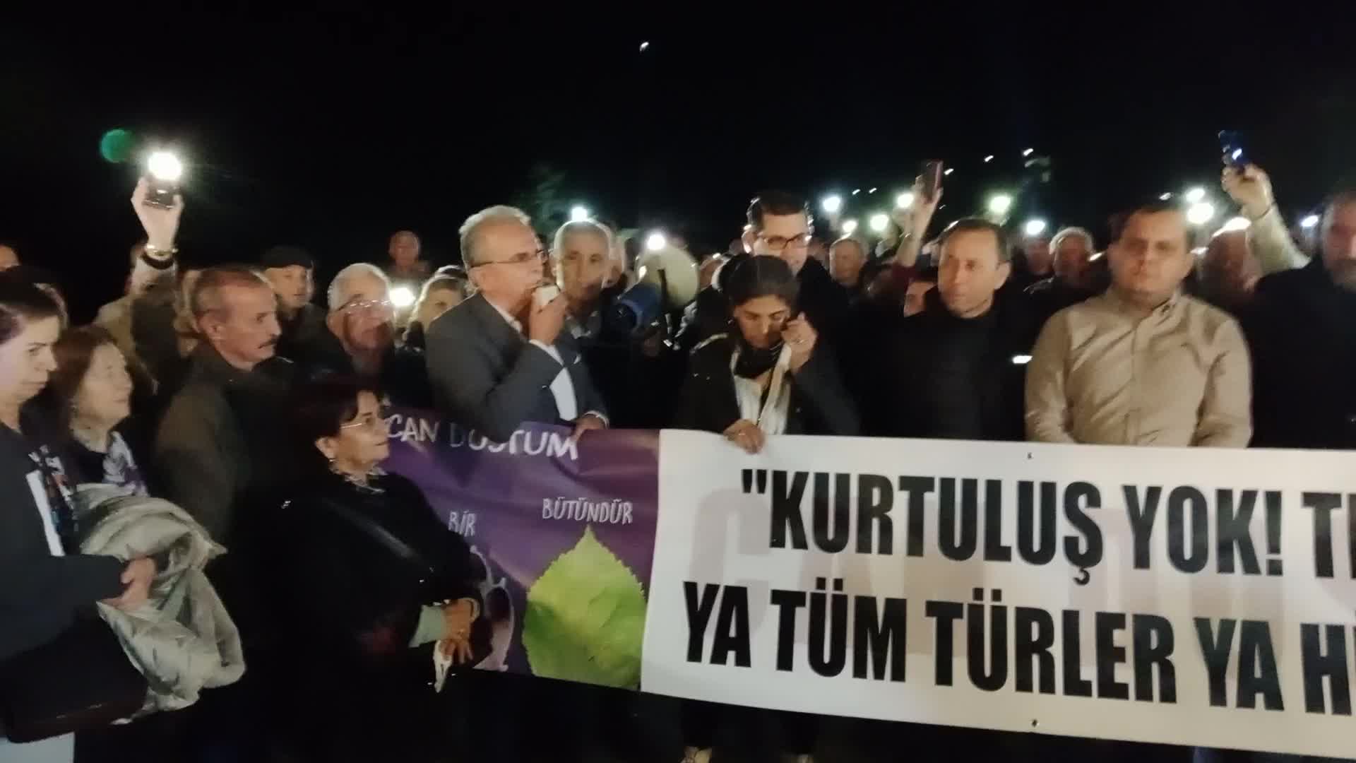 Dalamanlılar, Kille Koyu'na yapılması planlanan yat iskelesi protestolarını sürdürüyor