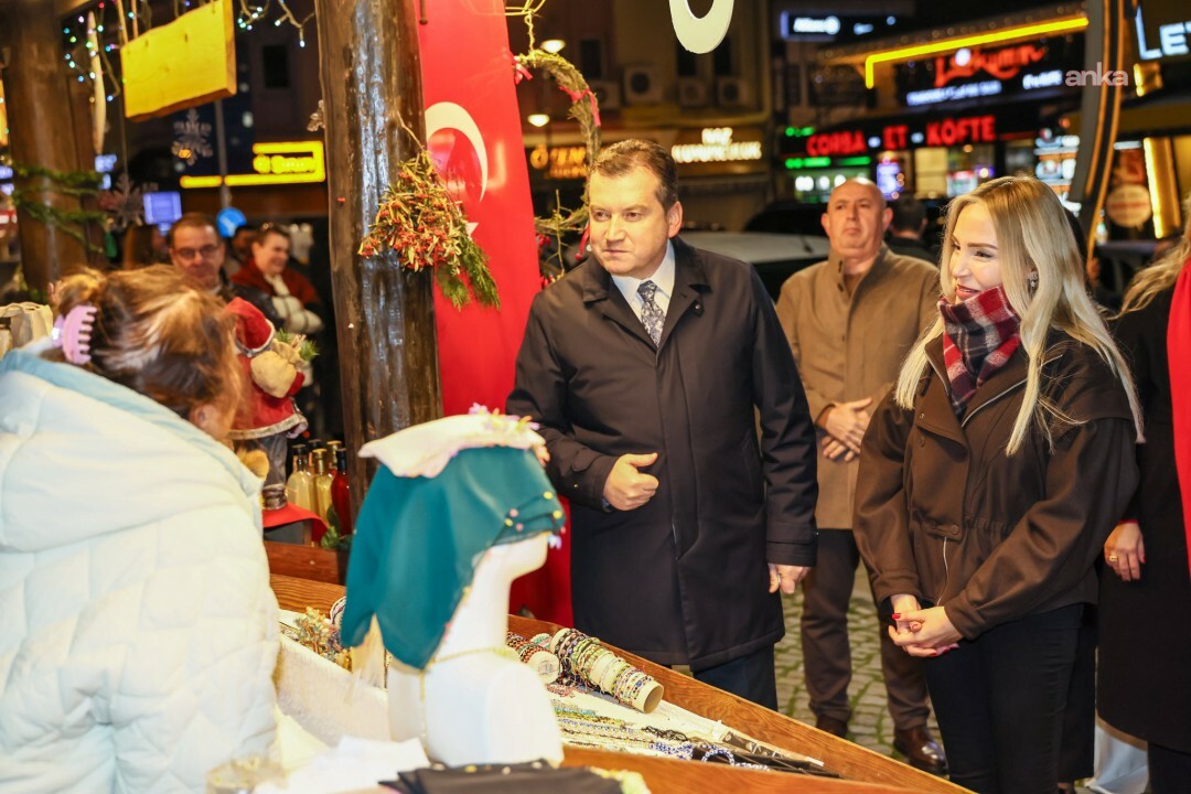 Silivri Belediye Başkanı Balcıoğlu, Köy Pazarı’nı ziyaret etti