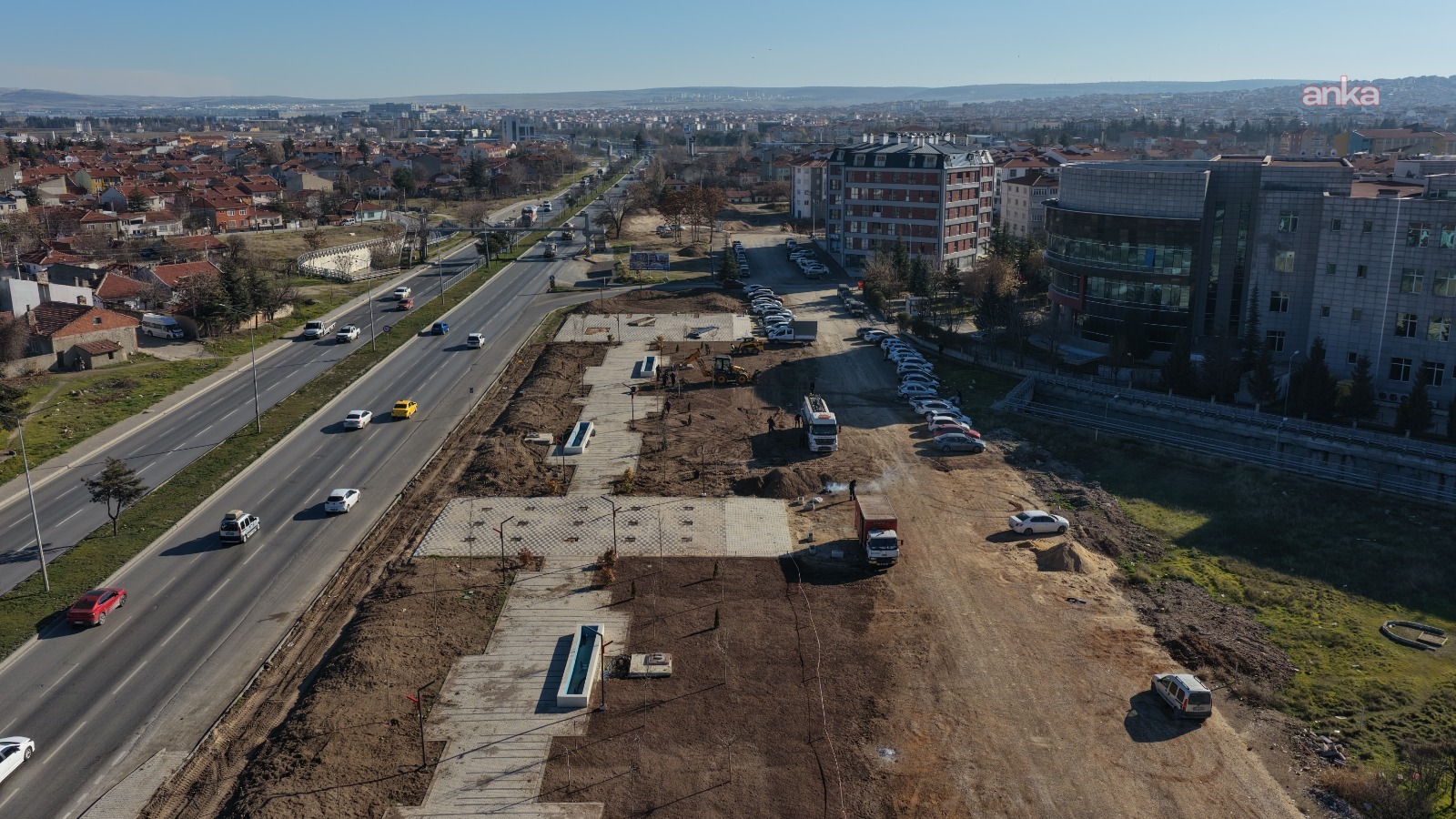 Eskişehir Büyükşehir Belediyesi, Gündoğdu Mahallesi’ne yeni bir park kazandırıyor