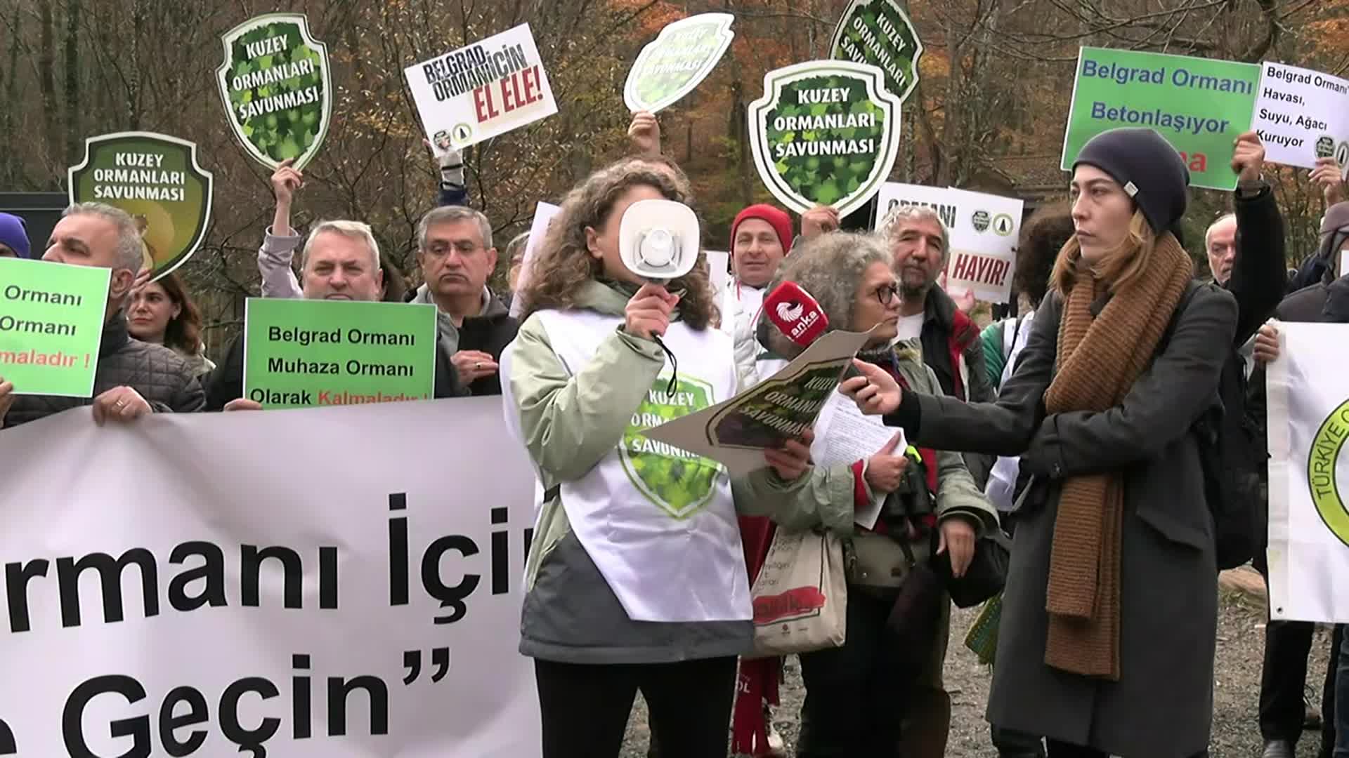 Belgrad Ormanı için yürüdüler: “Savunuyoruz, soruyoruz, Belgrad’ı sahipsiz bırakmıyoruz”