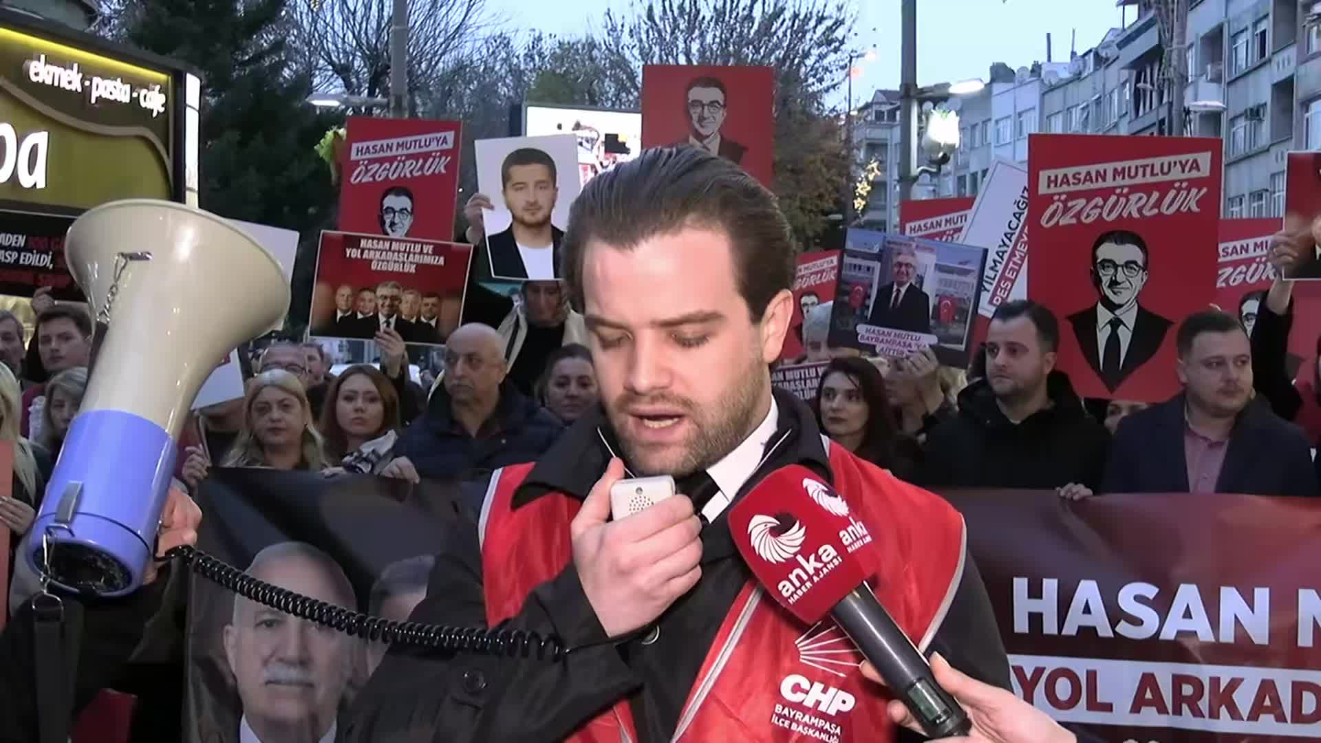 Hasan Mutlu için Bayrampaşa’da 100’üncü gün yürüyüşü... “Adalet sağlanana kadar susmayacağız, bir milim geri adım atmayacağız”