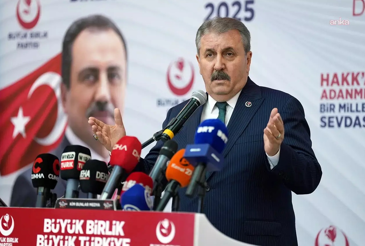 BBP Genel Başkanı Destici: Partimizin asgari ücret teklifi yüzde 50 olarak belirlendi