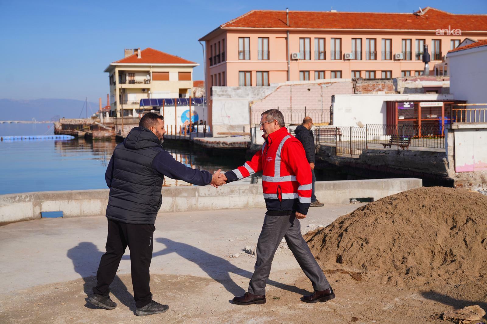 Ayvalık Belediye Başkanı Ergin: "Ayvalık’a değer katacak, nefes alınacak bir meydanı şehrimize kazandırıyoruz"