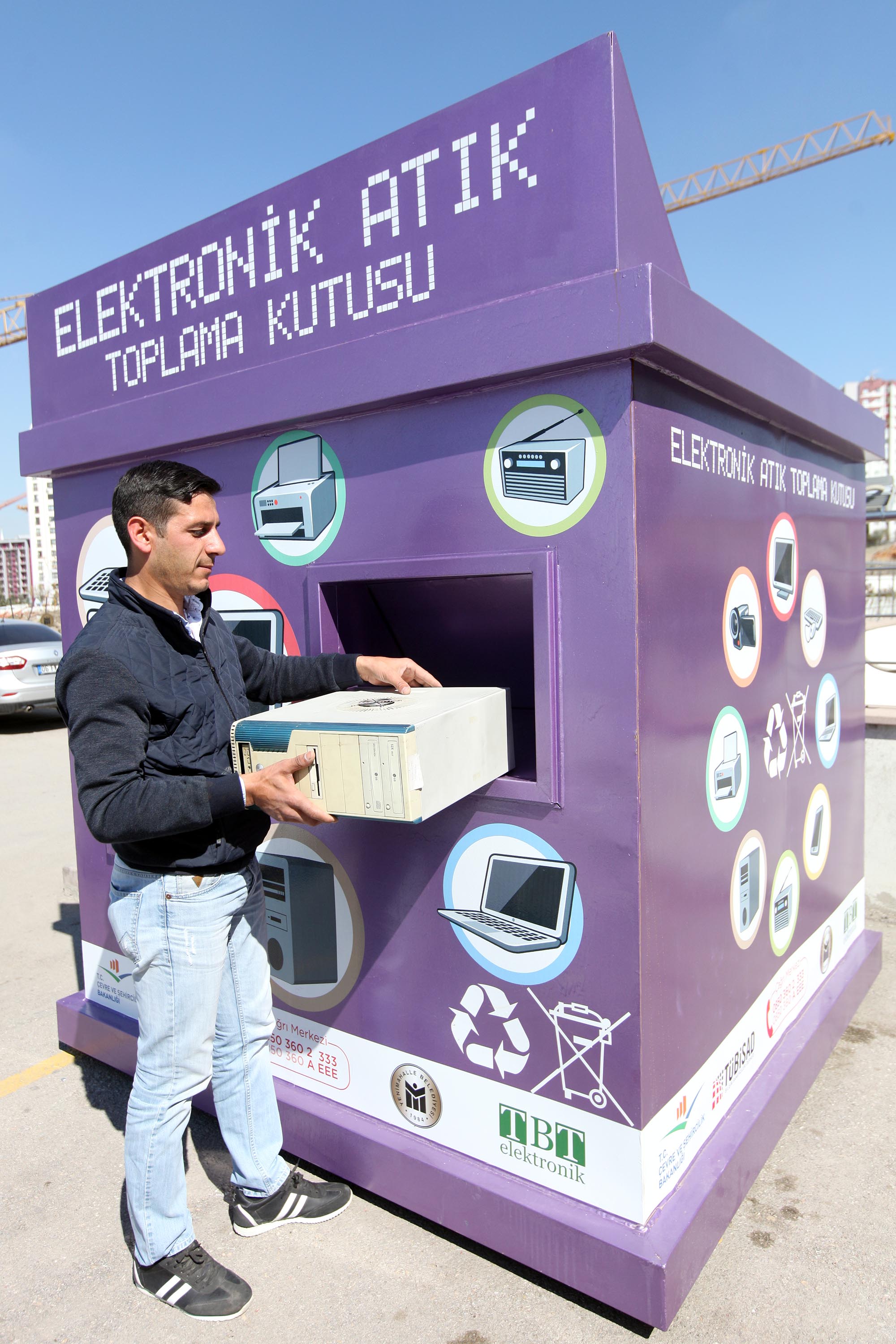 YENİMAHALLE'DE GERİ DÖNÜŞÜM SEFERBERLİĞİ