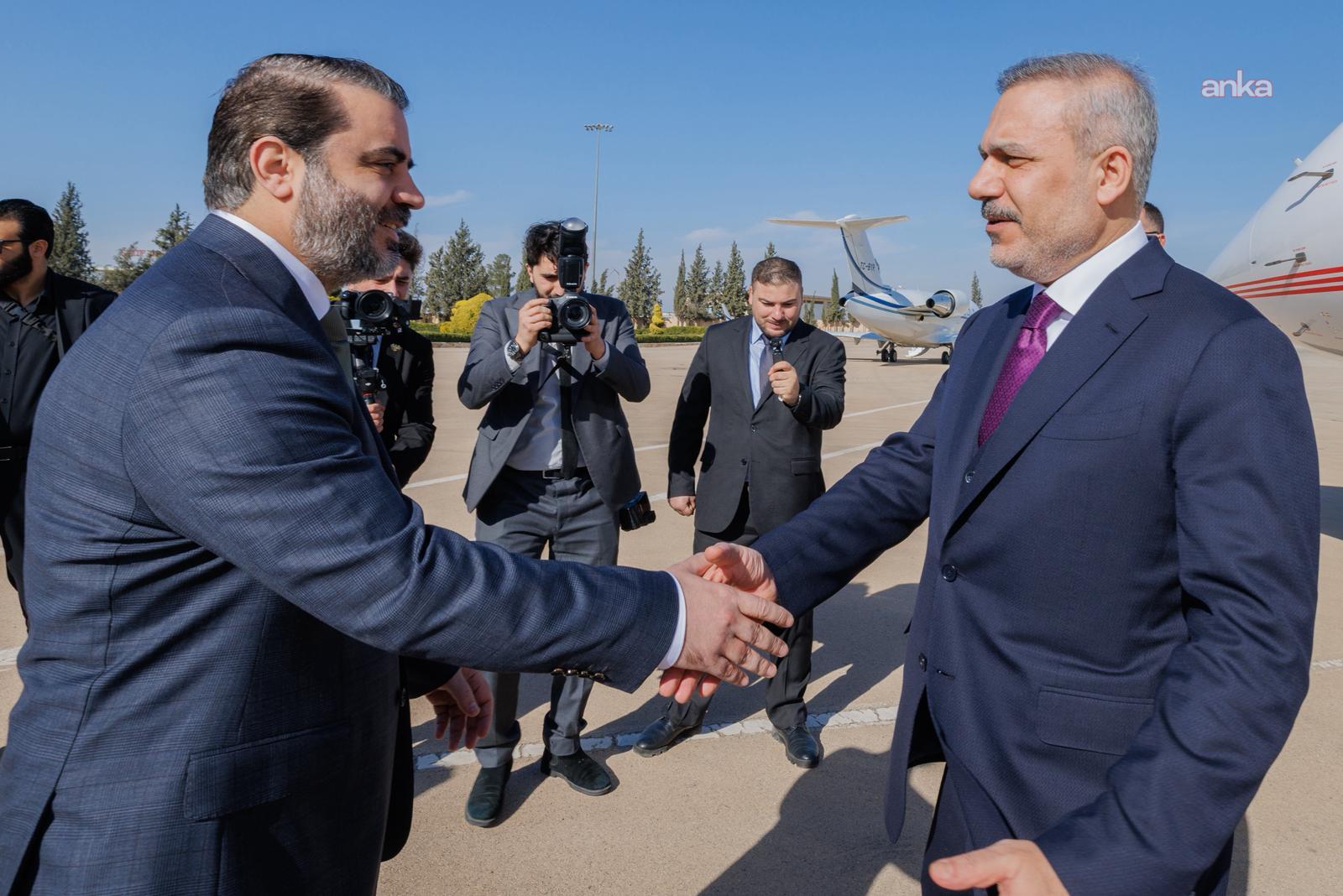 Dışişleri Bakanı Fidan, Milli Savunma Bakanı Güler ve MİT Başkanı Kalın Suriye'de