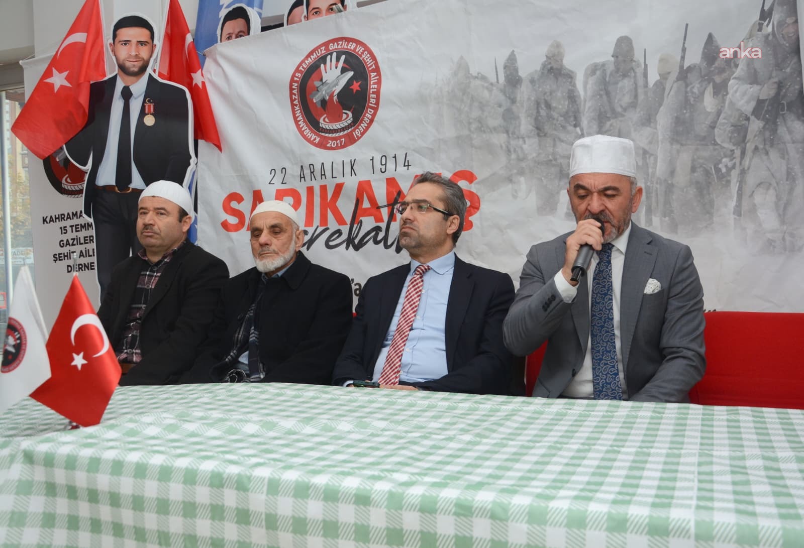 Kahramankazan'da Sarıkamış şehitleri anıldı