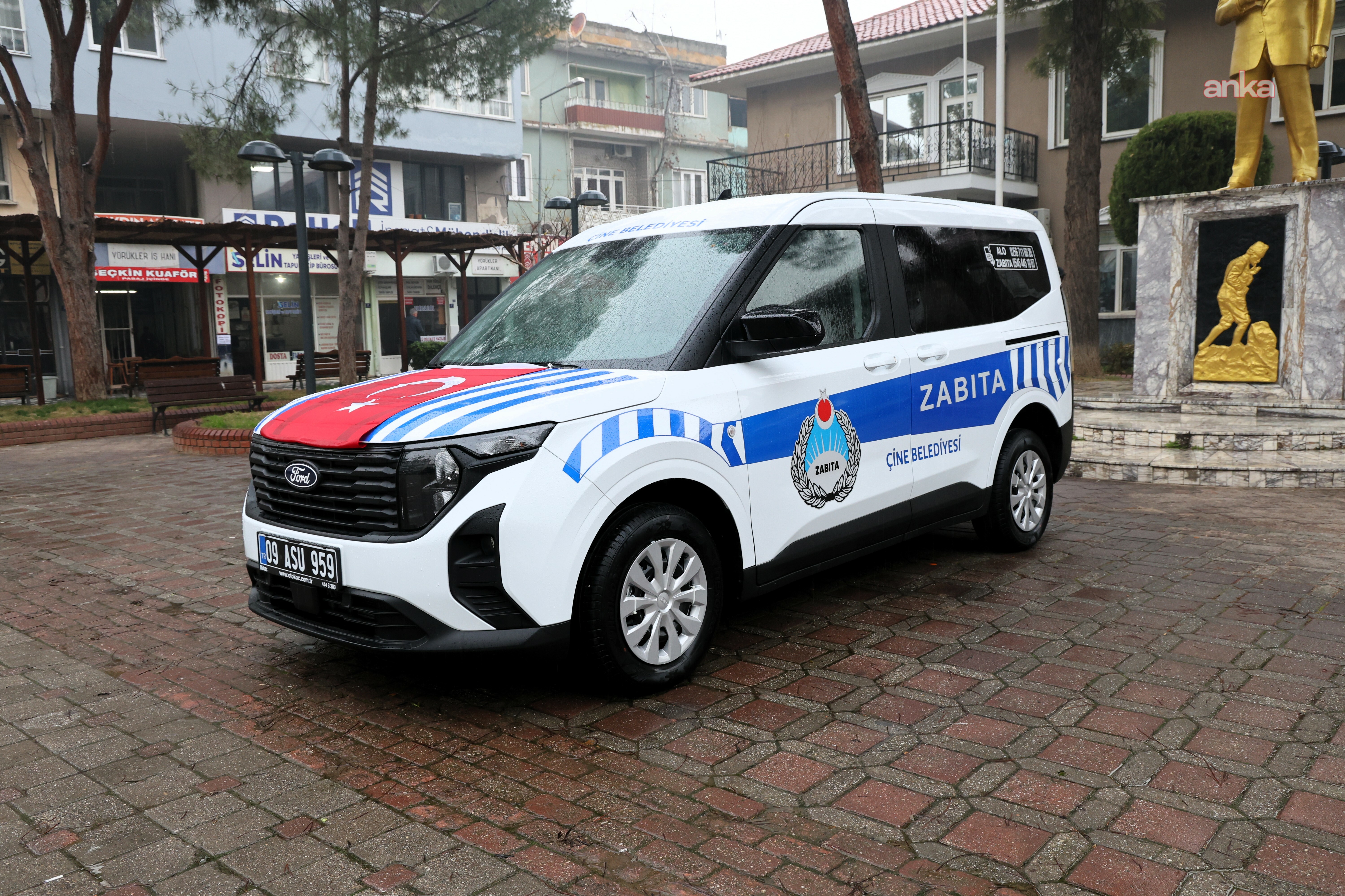 Çine Belediyesi’nden zabıta hizmet aracı yatırımı