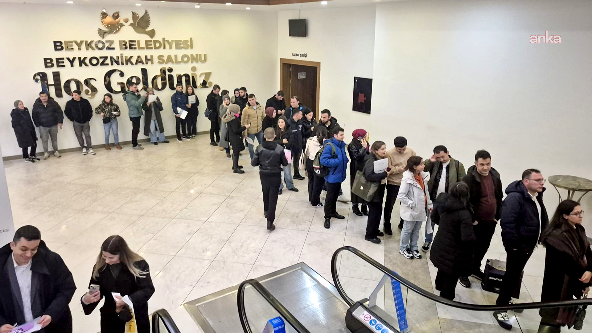 Beykoz Belediyesi Kavacık Nikah Salonu’nda “6.6.2026” yoğunluğu
