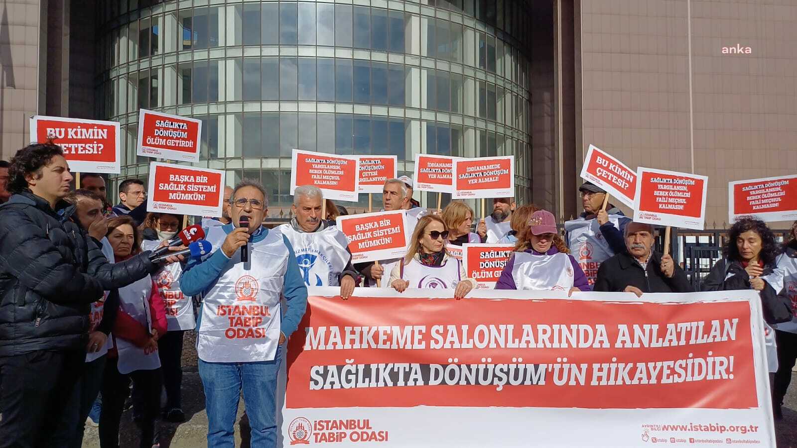 İstanbul Tabip Odası: Yenidoğan skandalı davasının üzerinden bir yıl geçti ancak sistem aynen devam ediyor. Bataklık kurutulmadı