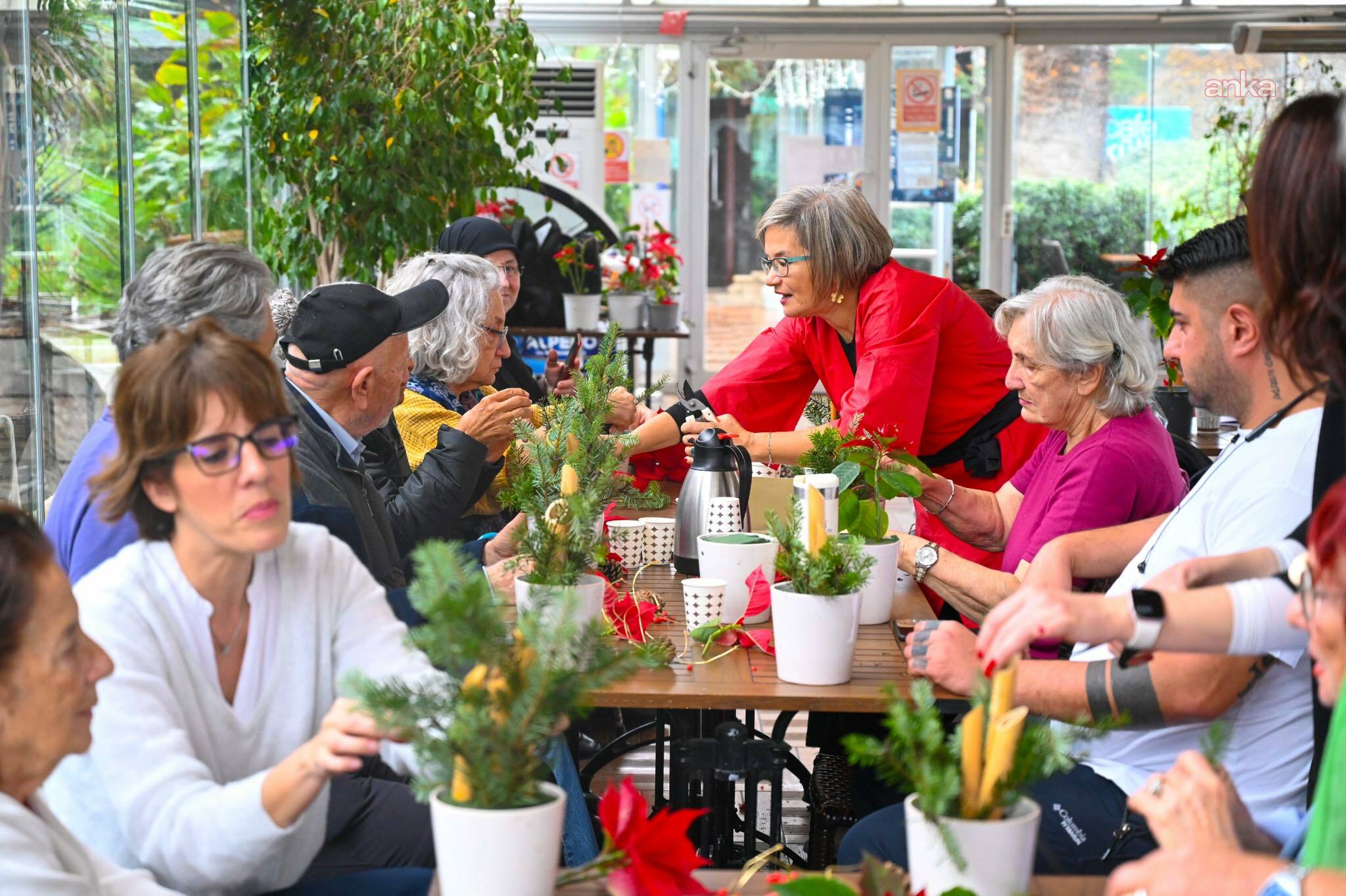 Beşiktaşlılar, "ikebana" sanatıyla buluştu