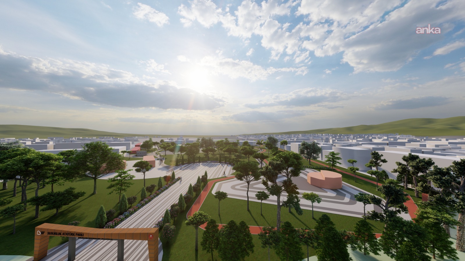Balıkesir Büyükşehir Belediyesi, Susurluk Atatürk Parkı'nı yeniliyor