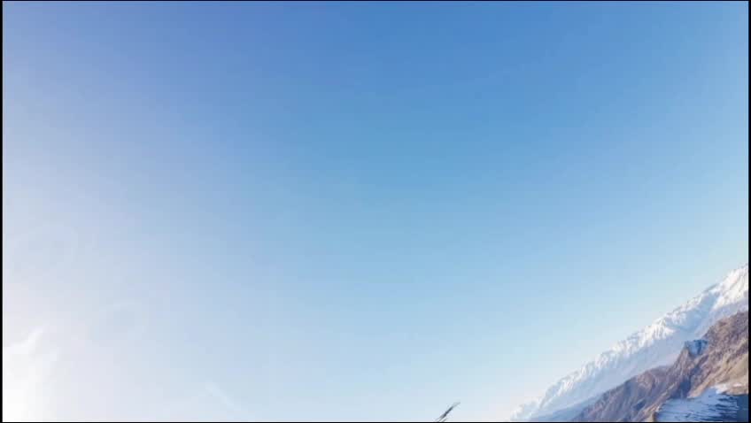 Tunceli'de kartal dronu kaptı...