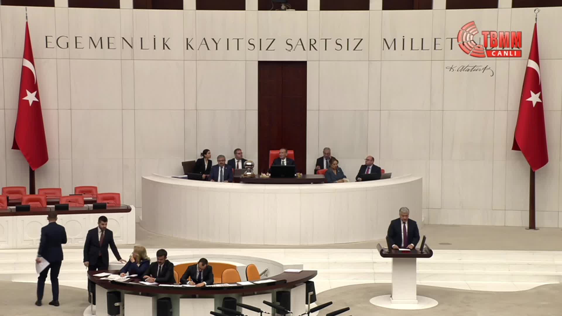 TBMM Genel Kurulu... CHP'li Enginyurt: 'Bireysel tercih Ulus'taki otel' diyorsanız hakikaten yazık ediyorsunuz emekliye