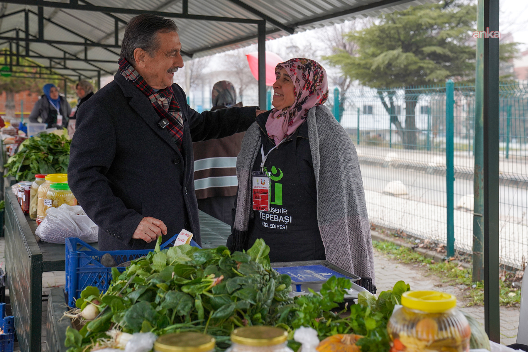 Tepebaşı Belediye Başkanı Ataç, üretici kadınlar ile bir araya geldi