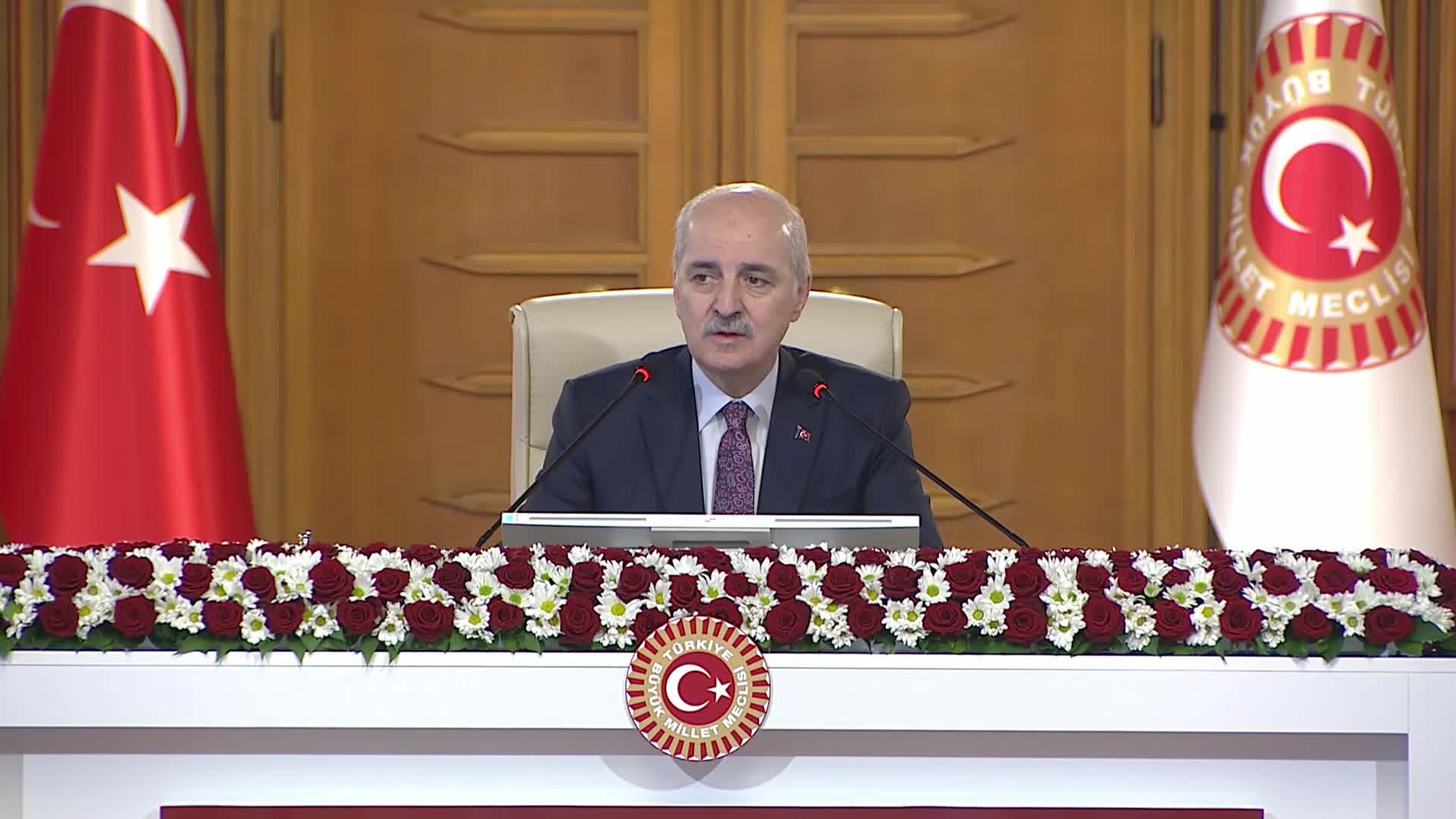 Milli Dayanışma, Kardeşlik ve Demokrasi Komisyonu toplandı... Numan Kurtulmuş: Partilerimizin sunduğu raporlardan esas muradımız ortaklaşa bir rapordur