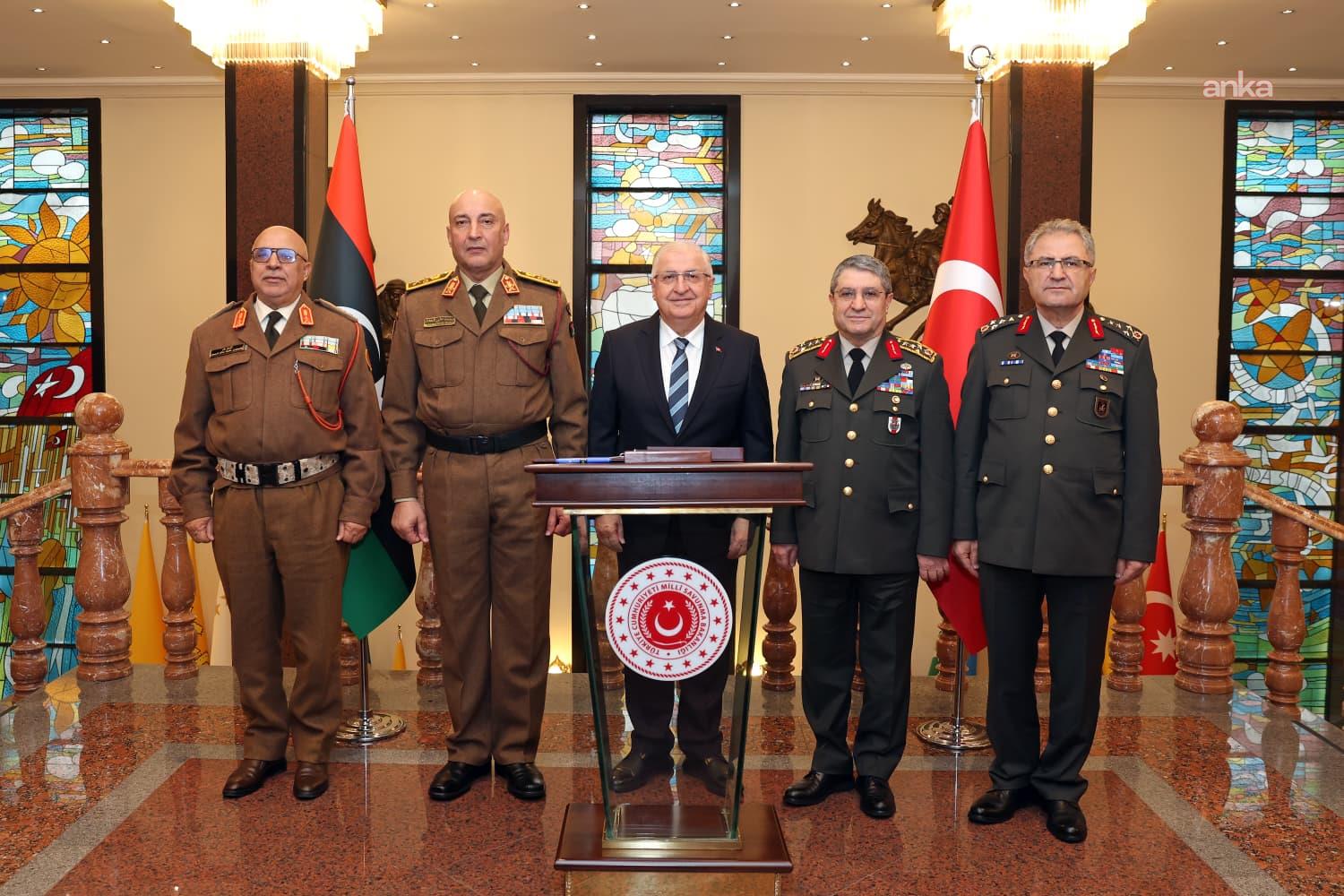 Milli Savunma Bakanı Güler ve Genelkurmay Başkanı Bayraktaroğlu'ndan, Libya'ya taziye mesajı