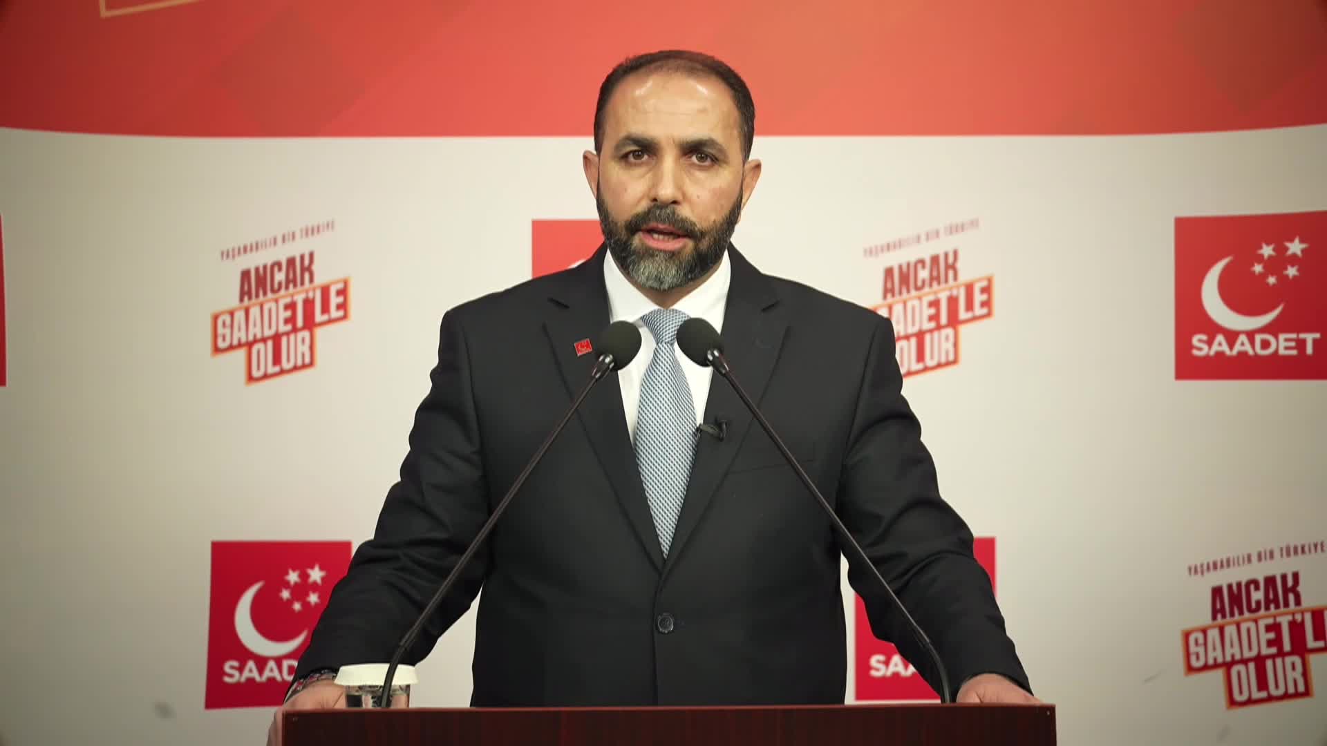 Saadet Partisi Genel Başkan Yardımcısı Saydam: "27 yıl çalışan asgari ücretli iktidar milletvekilinin kolundaki saati bile alamıyor"