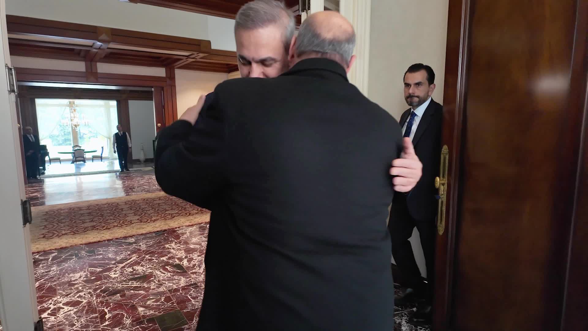 Dışişleri Bakanı Fidan, Hamas Siyasi Büro Üyesi Hayye başkanlığındaki Hamas heyetiyle bir araya geldi