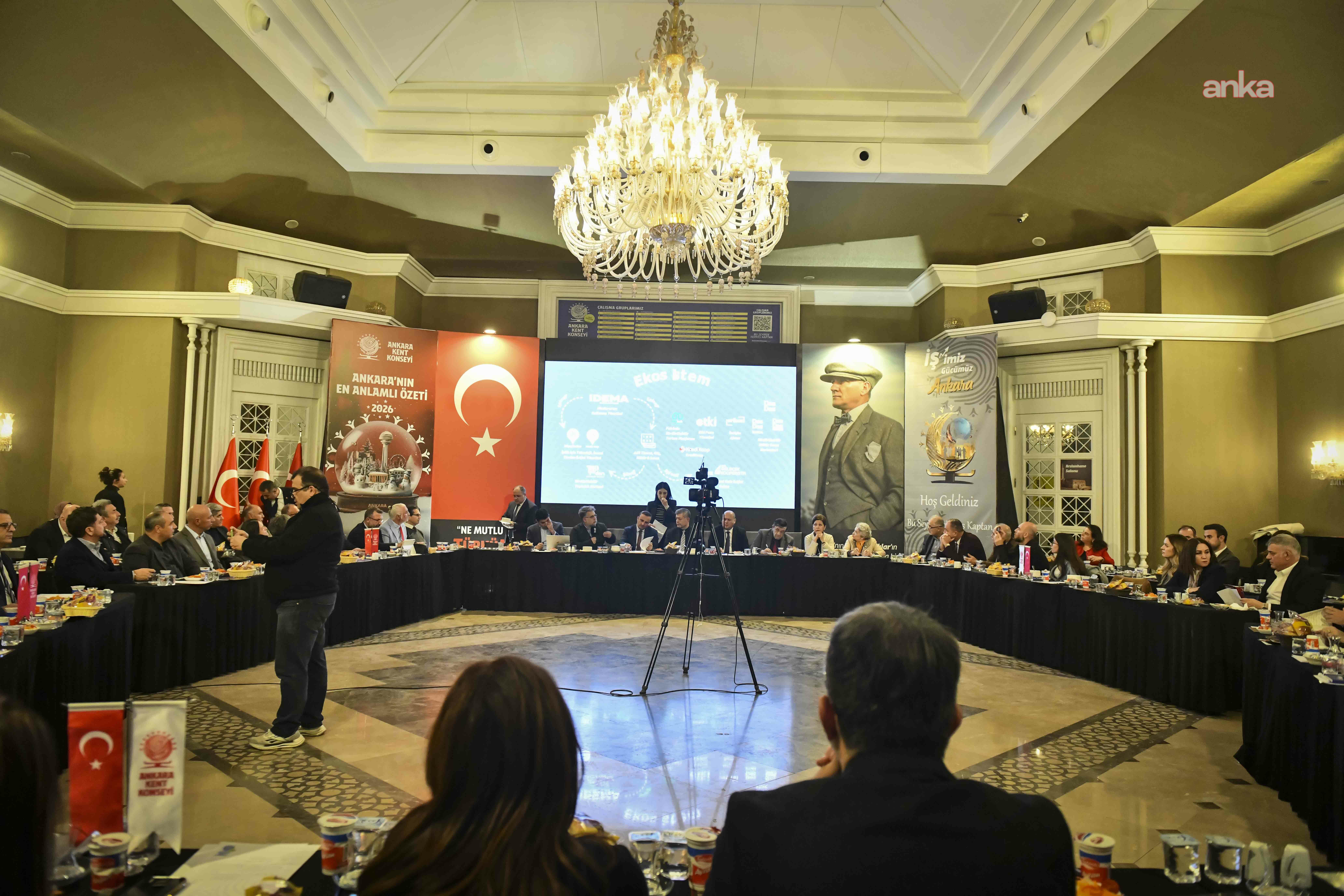 Ankara Kent Konseyi’nden yılın son yürütme kurulu toplantısı: 2025 yılı değerlendirildi, 2026 yılının yol haritası oluşturuldu