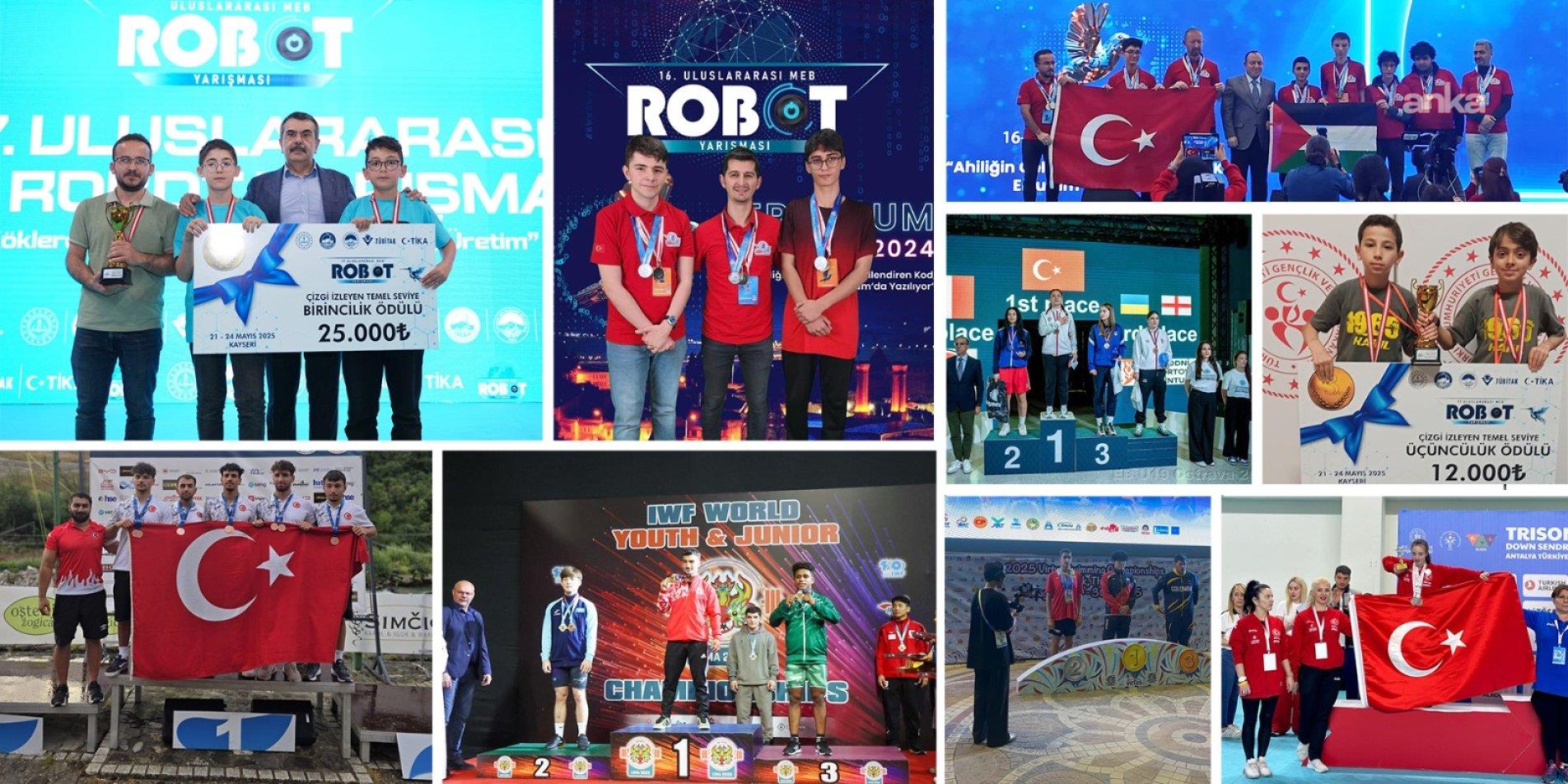 MEB: Öğrenciler 2025’te uluslararası yarışmalarda 272 madalya kazandı