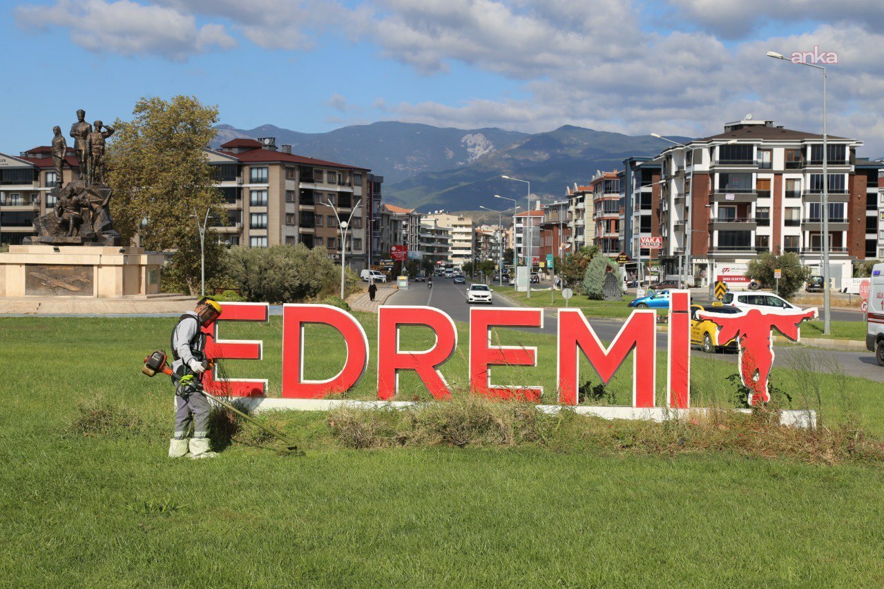 Edremit'te yeşil alan sayısı artıyor