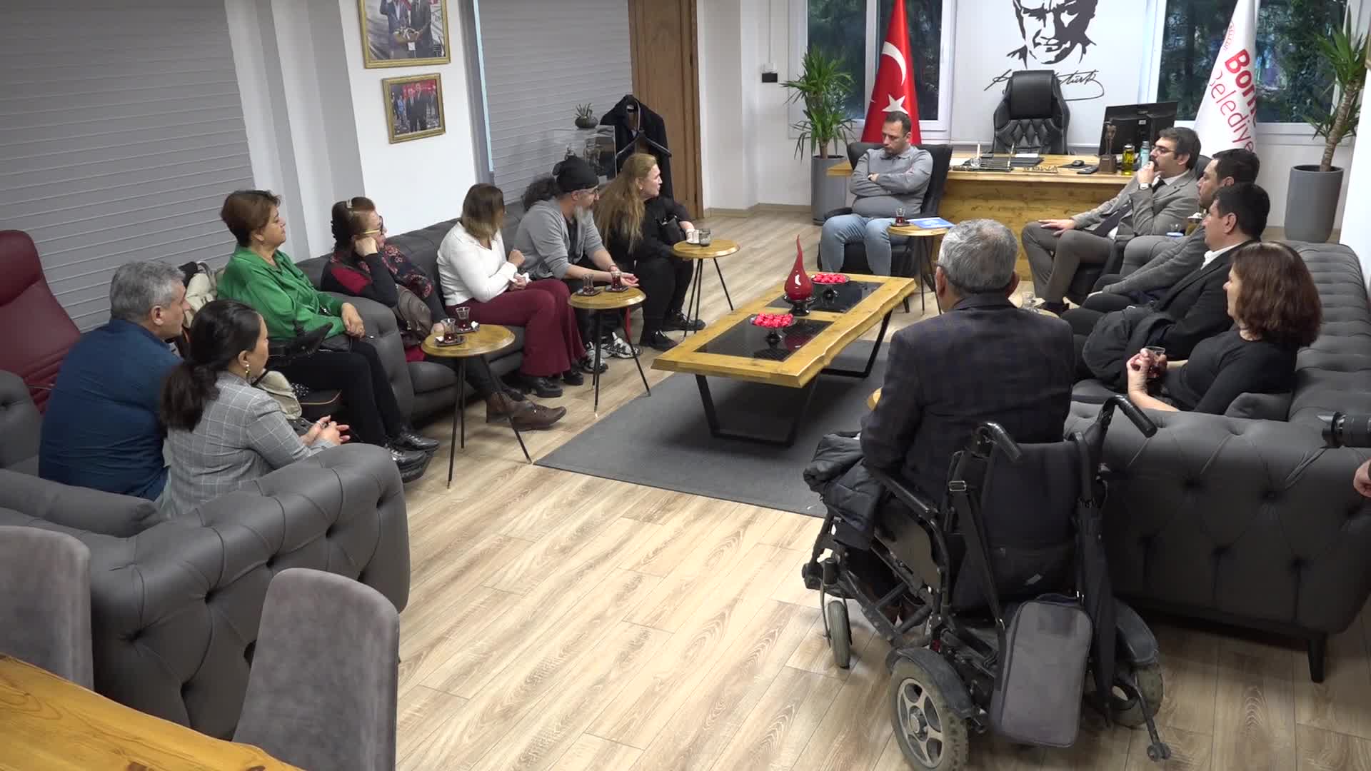 Bornova’da engelli politikaları ortak akılla güçleniyor