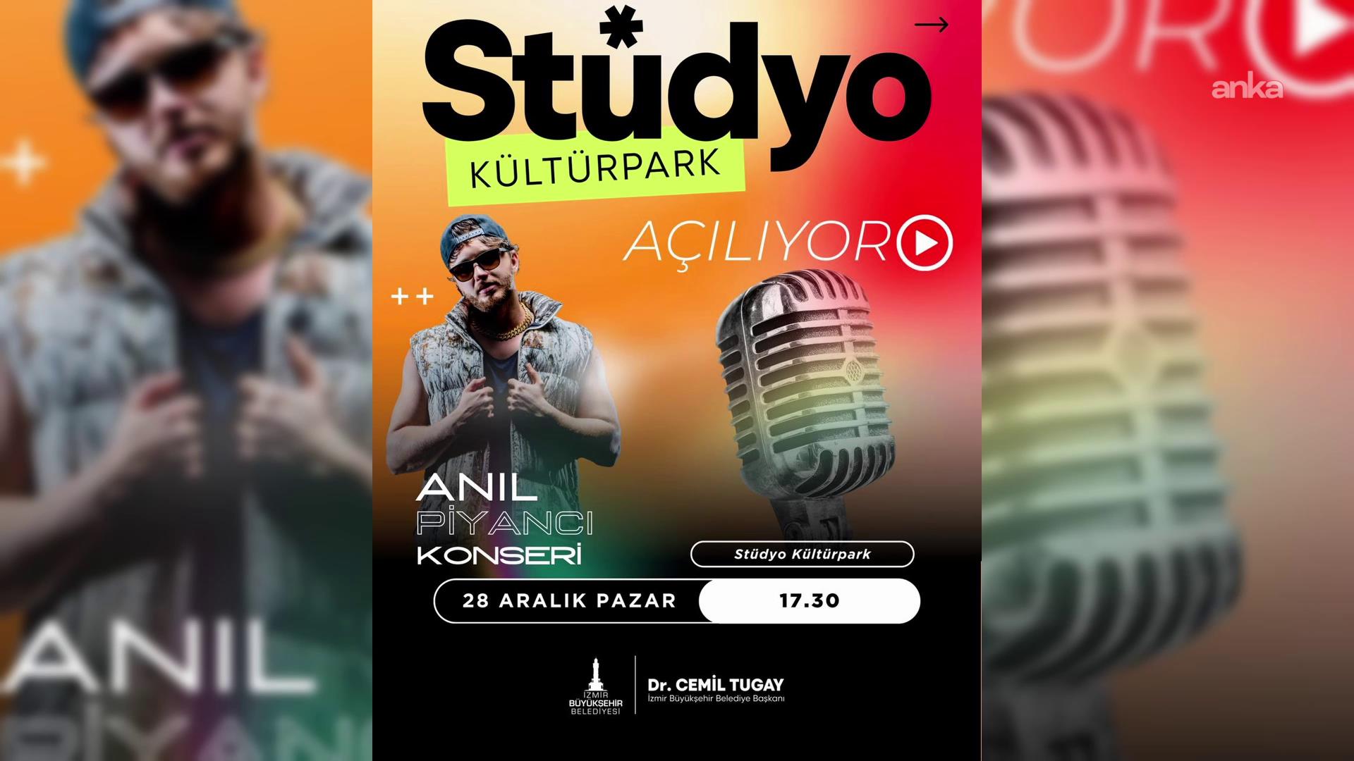 Stüdyo Kültürpark kapılarını konserle açıyor