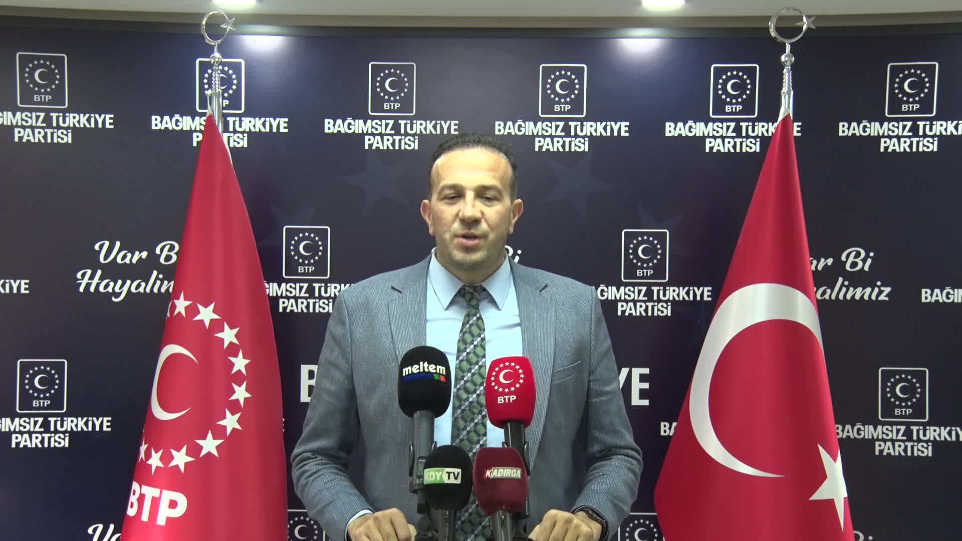 BTP Sözcüsü Önder: "Türkiye’nin en büyük sorunu ekonomidir"