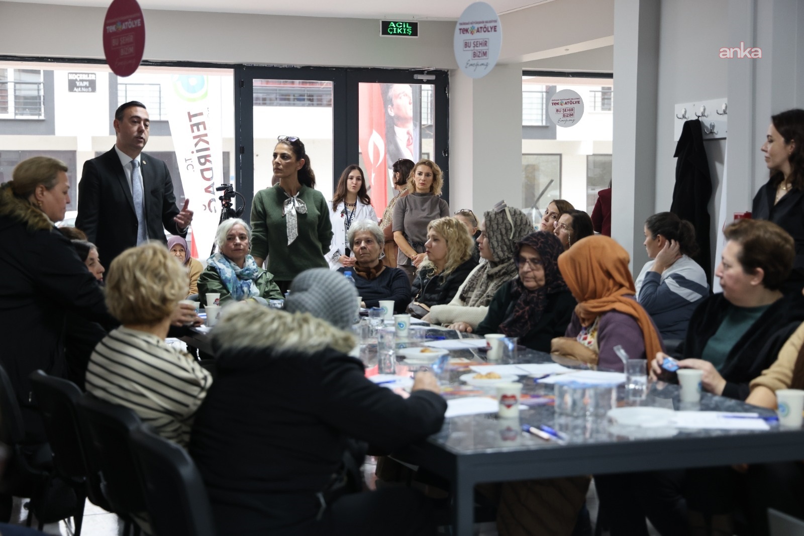 Tekirdağlı kadınlar, TEK Atölye’de sahip oldukları haklara erişimi ve destek mekanizmalarını öğrendi
