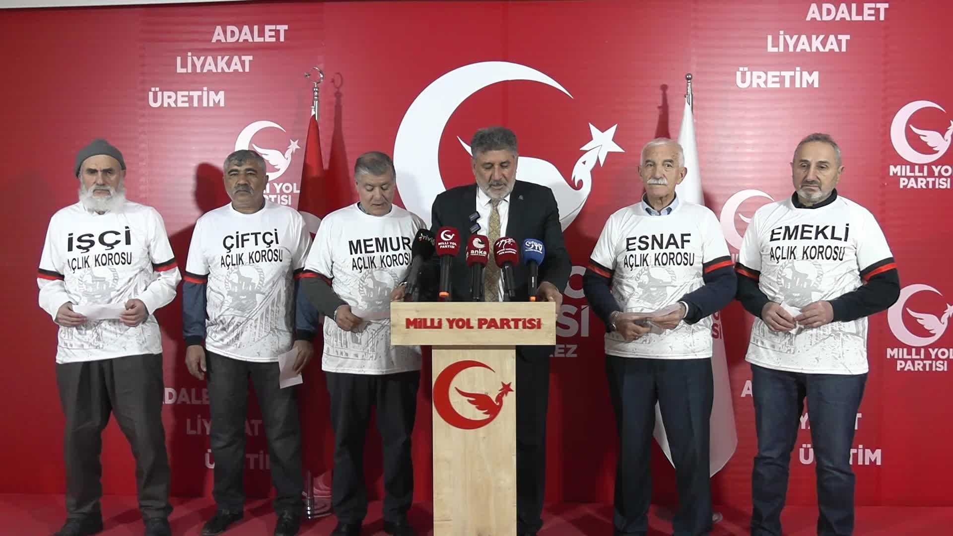 Milli Yol Partisi Genel Başkanı Çayır: “Sen Türkiye'yi uyuşturucu bataklığına, dindar nesilden uyuşturucu nesline çevirmişsin”