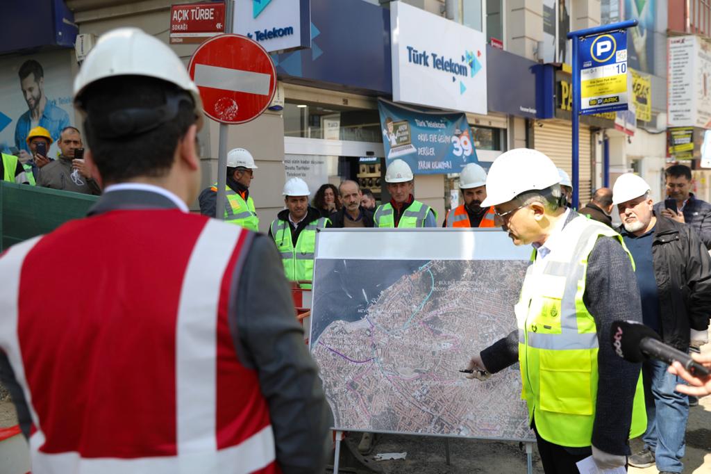 METRO ŞANTİYELERİNDE KORONAVİRÜS ÖNLEMLERİ