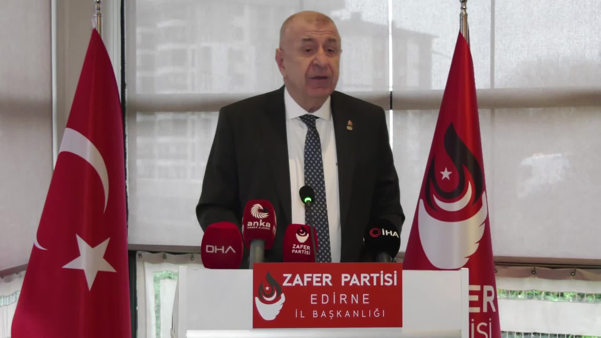 Zafer Partisi Genel Başkanı Özdağ:  “Türkiye için en hayırlısı bir an önce sandığın Türk milletinin önüne konması"