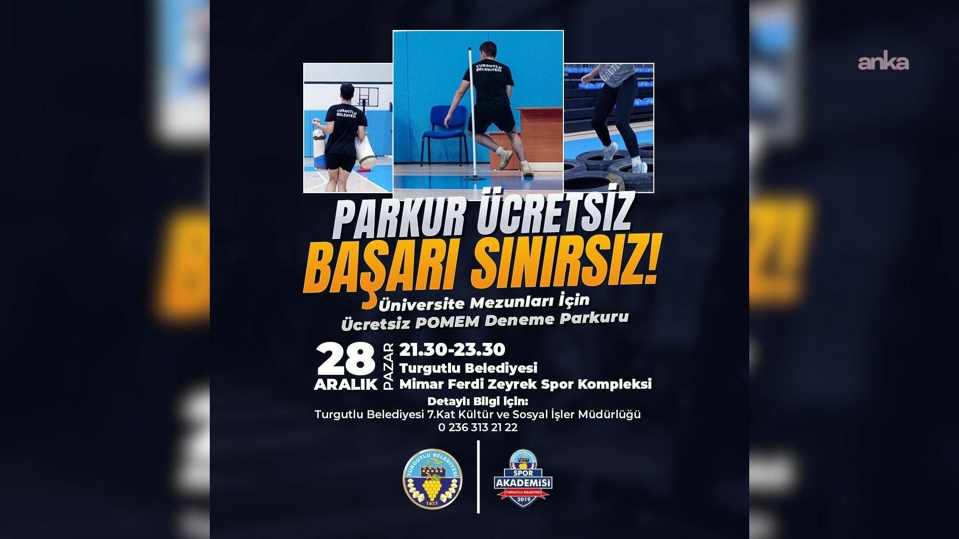 Turgutlu Belediyesi, POMEM adaylarına ücretsiz deneme parkuru desteği sağlıyor