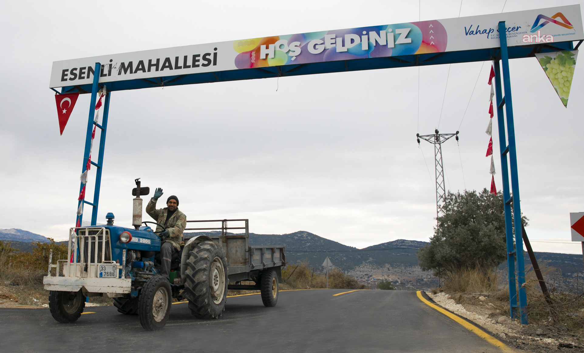 Mersin Büyükşehir Belediyesi, Esenli-Hebilli bağlantı yolunda çalışmalarını tamamladı