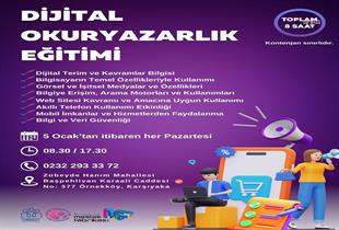 İzmir'de kadınlar için dijital okuryazarlık eğitimi başlıyor