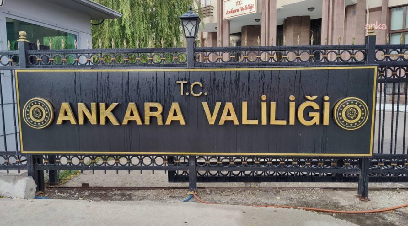 Ankara Valiliği: İl genelinde yapılan çalışmalarda bin 93 kişi yakalandı