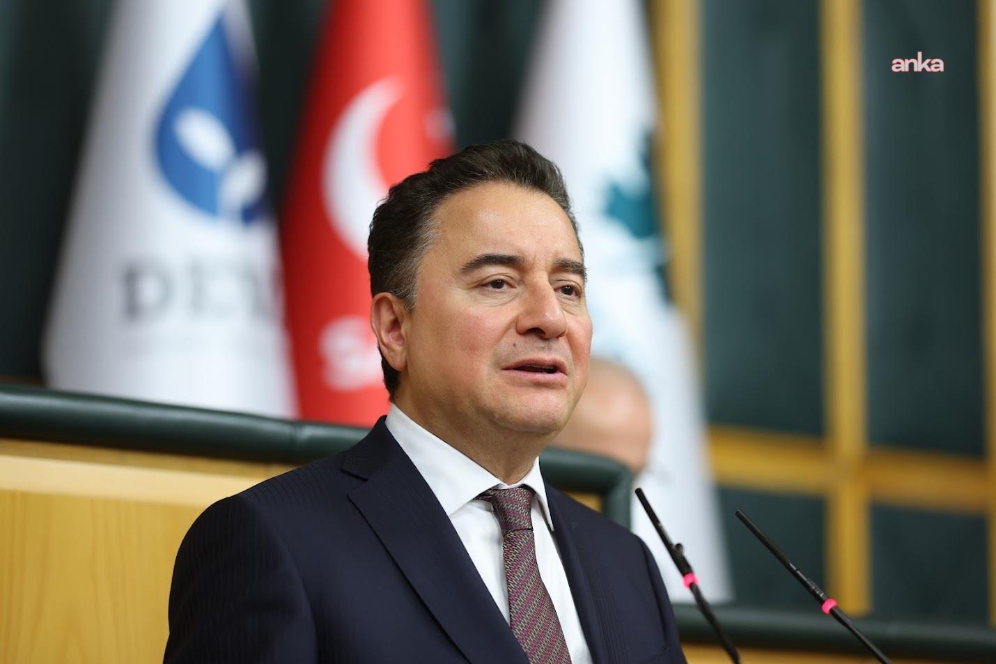 DEVA Partisi Genel Başkanı Babacan: Cumhurbaşkanı olayım yargıyı bir dakikada düzeltirim