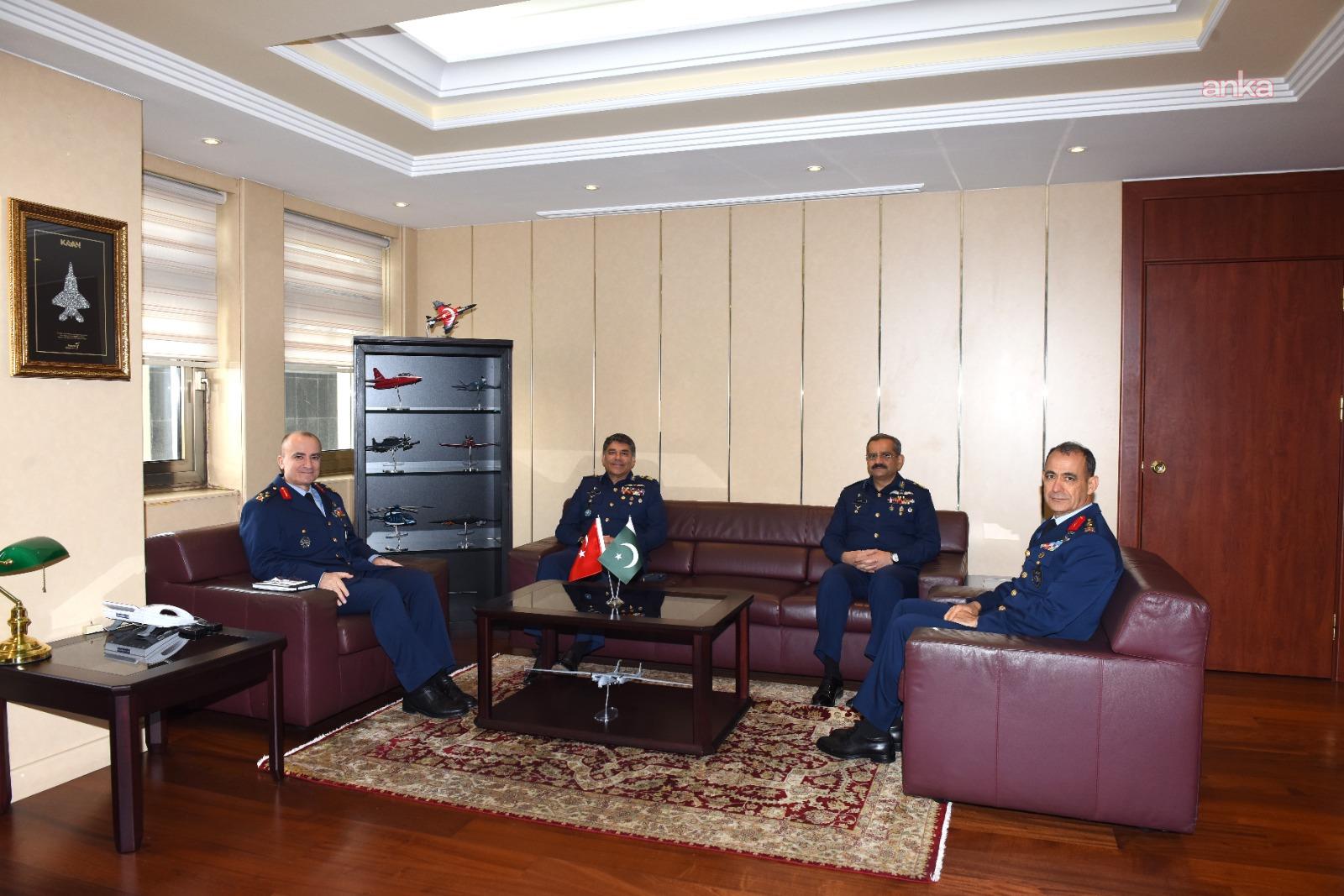 Pakistan Hava Kuvvetleri Komutanlığı heyeti, Hava Kuvvetleri Karargahı'nı ziyaret etti