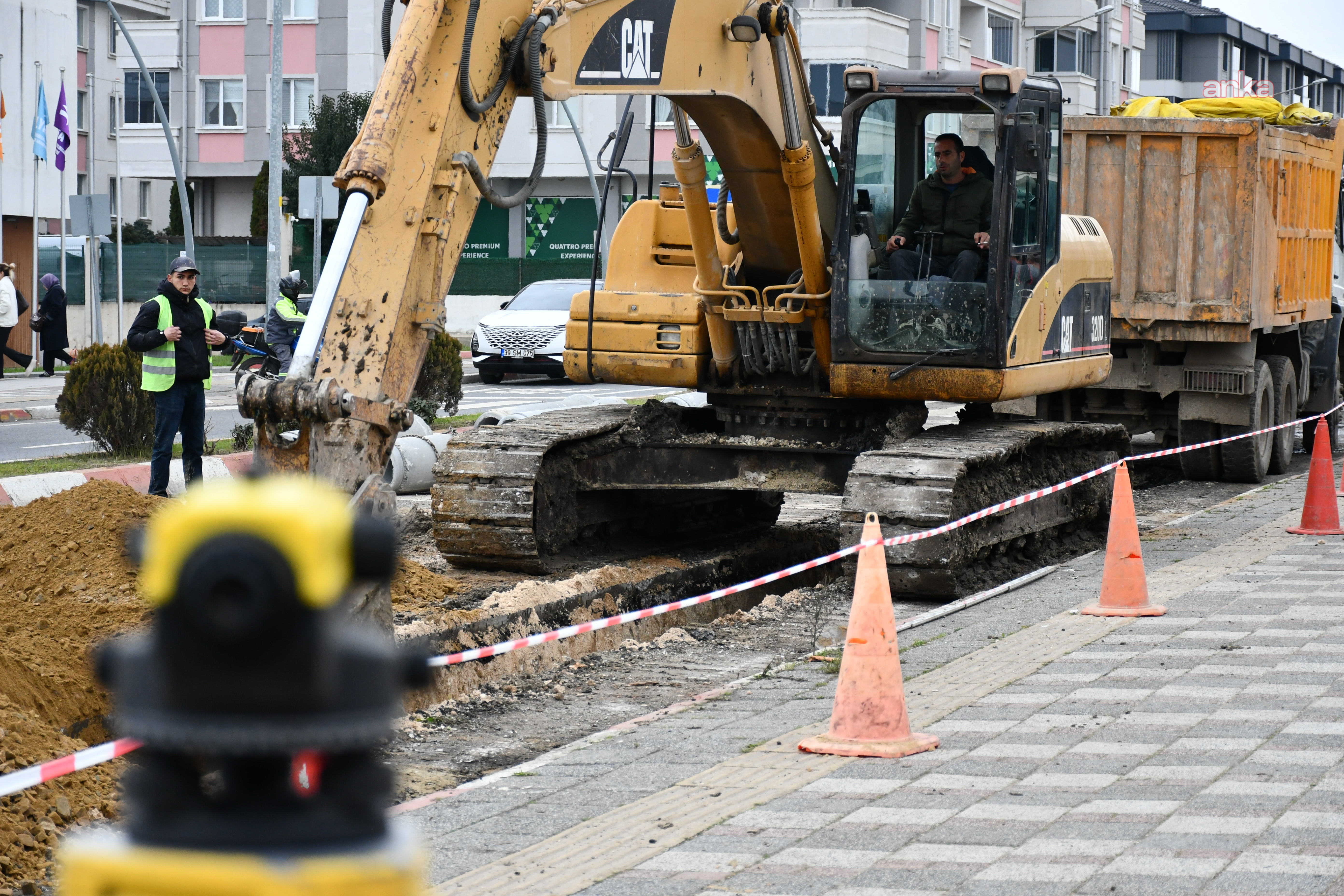 Lüleburgaz Belediyesi'nden İstasyon Caddesi’ne yeni kanalizasyon hattı