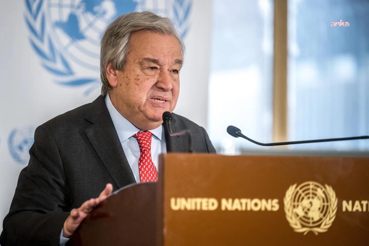 BM Genel Sekreteri Guterres'ten Suriye'deki terör saldırısına kınama